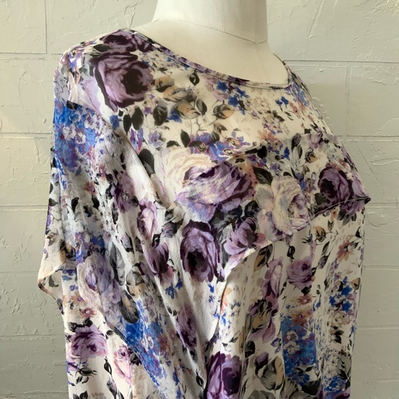 PARKER floral silk blouse - Picture 3 of 14